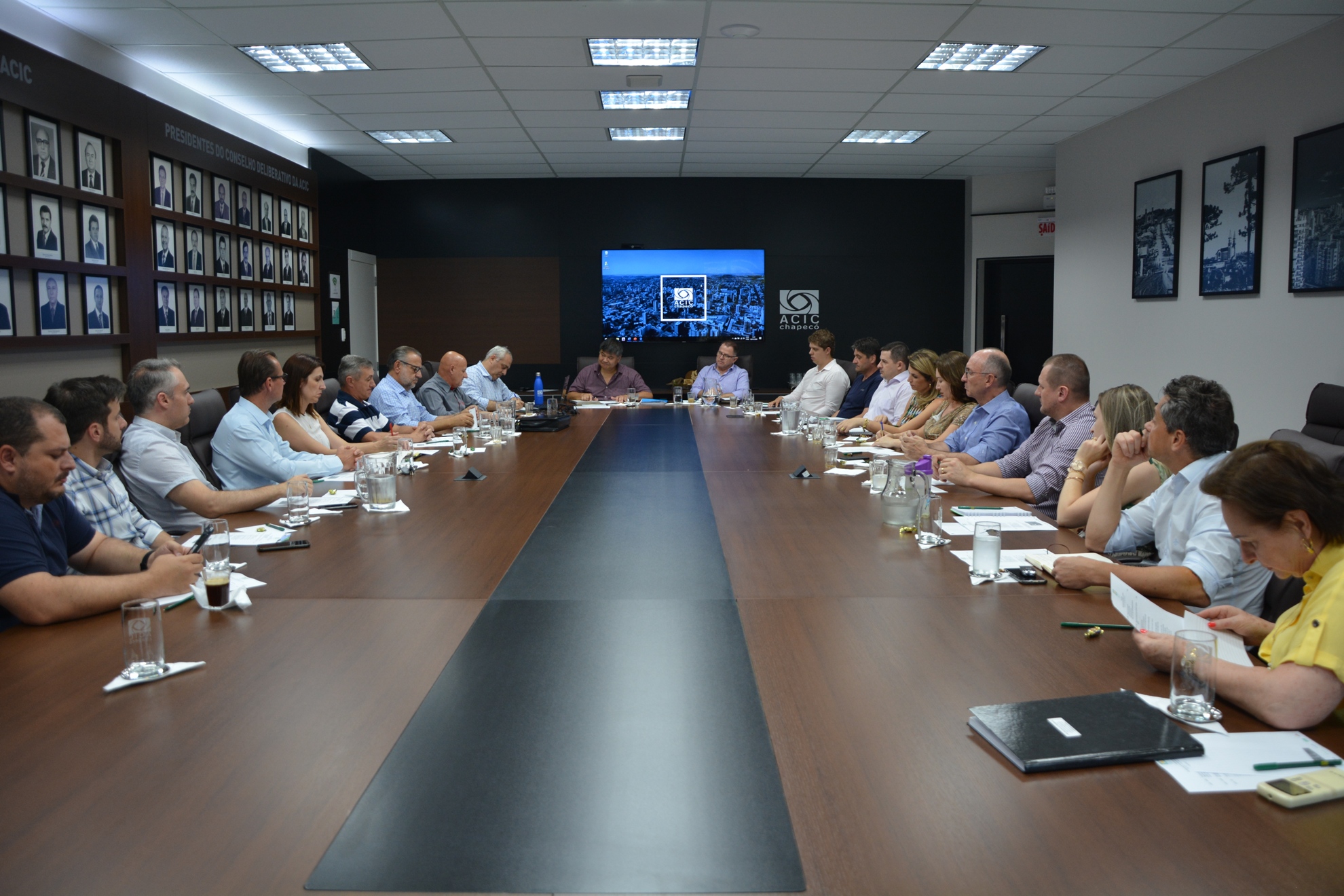 Nova diretoria da ACIC Chapecó inicia atividades do período 2020/2021