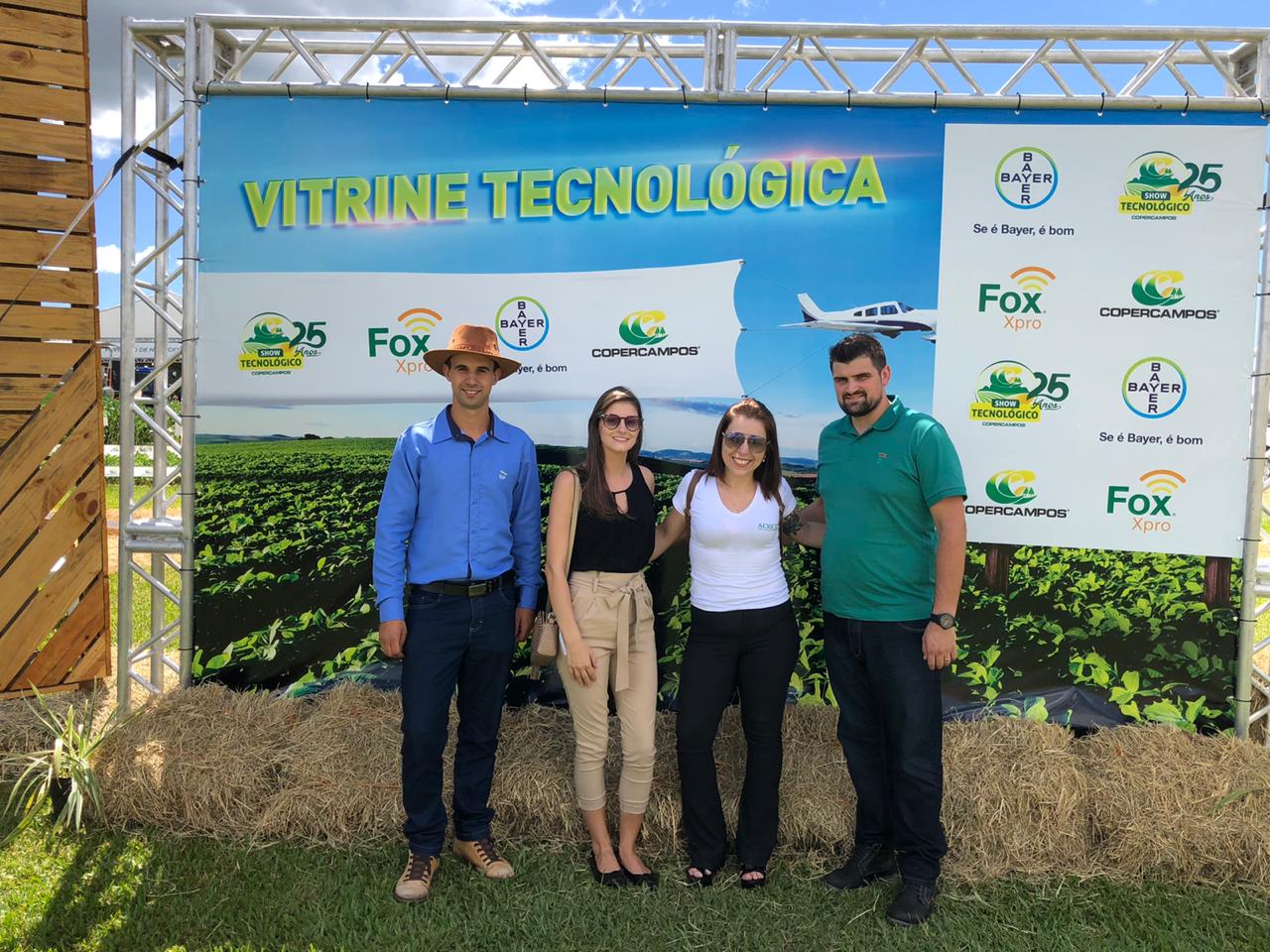 Presidente da ACIOC visita o 25º Show Tecnológico da Copercampos