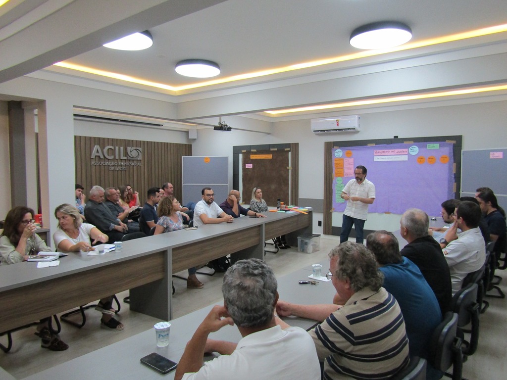 Nova diretoria da ACIL faz reunião extraordinária para dar início ao planejamento estratégico Nova diretoria da ACIL faz reunião extraordinária para dar início ao planejamento estratégico