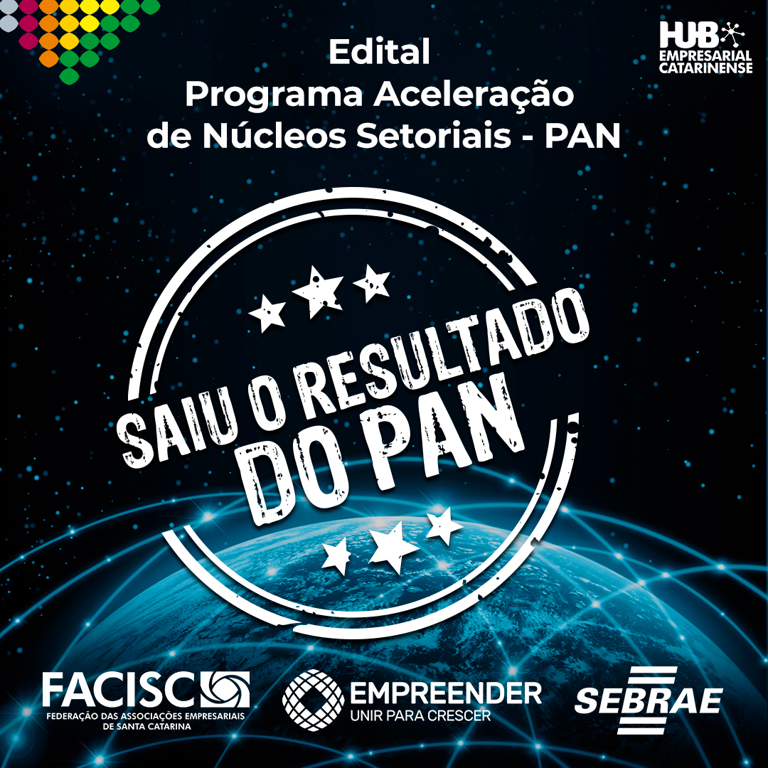 Facisc divulga propostas aprovadas para edital do Programa de Aceleração de Núcleos – PAN
