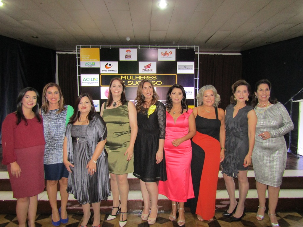 Em Lages, Prêmio Mulheres de Sucesso reconheceu o talento e a trajetória de oito mulheres empreendedoras