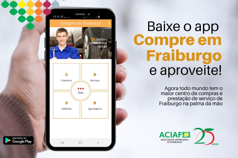 ACIAF lança aplicativo gratuito para auxiliar associados ACIAF lança aplicativo gratuito para auxiliar associados