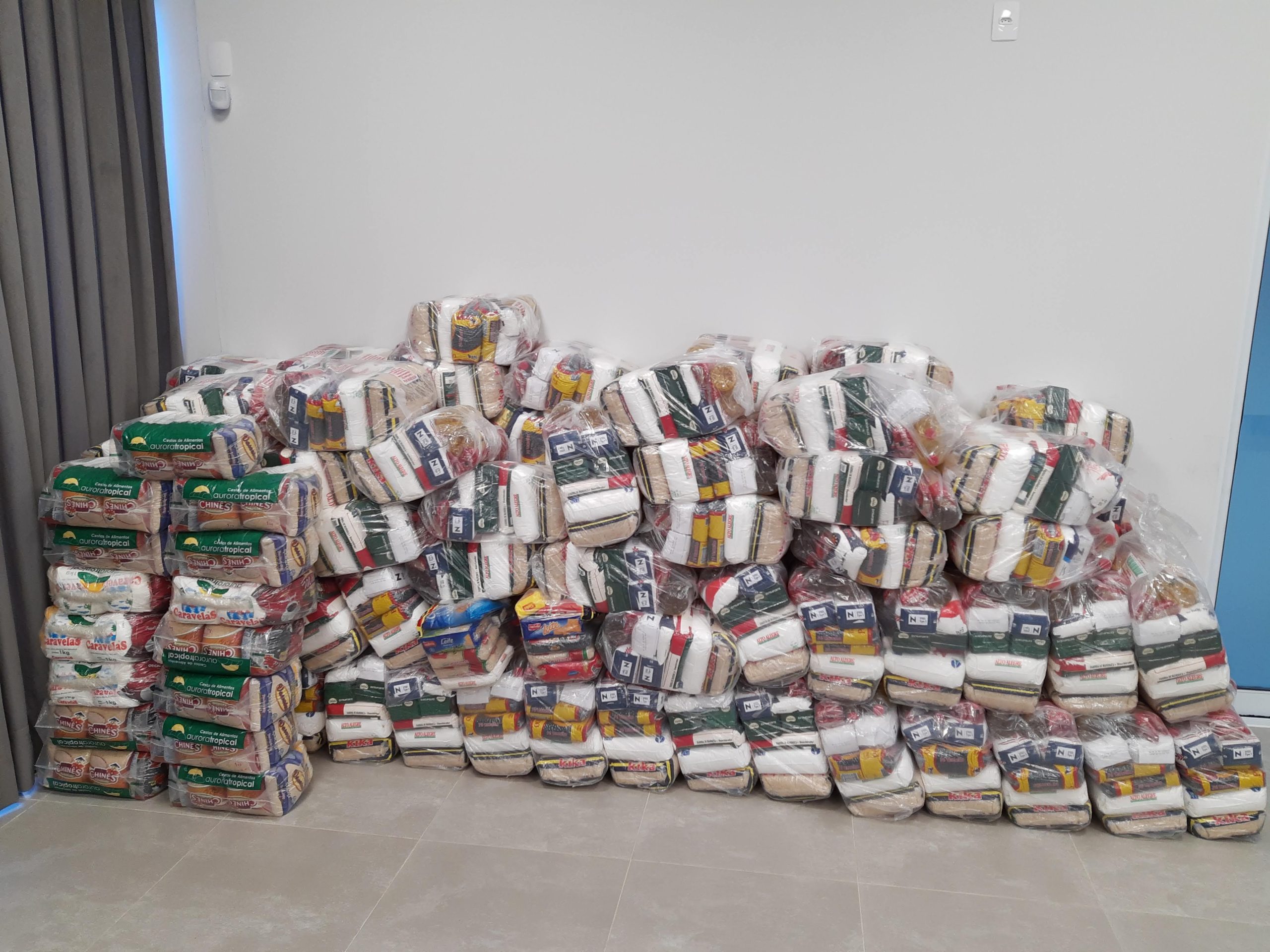 ACIT Tijucas arrecada 7,5 toneladas de alimentos no Encontro de Gigantes