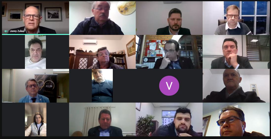Facisc reúne mais de 100 representantes de ACIS em assembleia virtual