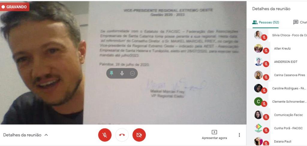 Extremo Oeste tem novo vice-presidente
