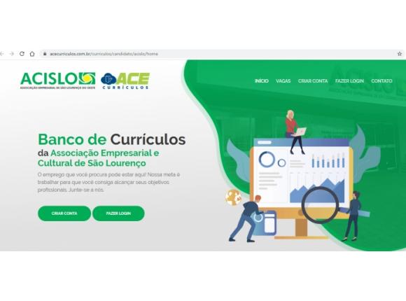 Banco de currículos da Acislo estreita relação entre empregador e pessoas que buscam emprego Banco de currículos da Acislo estreita relação entre empregador e pessoas que buscam emprego