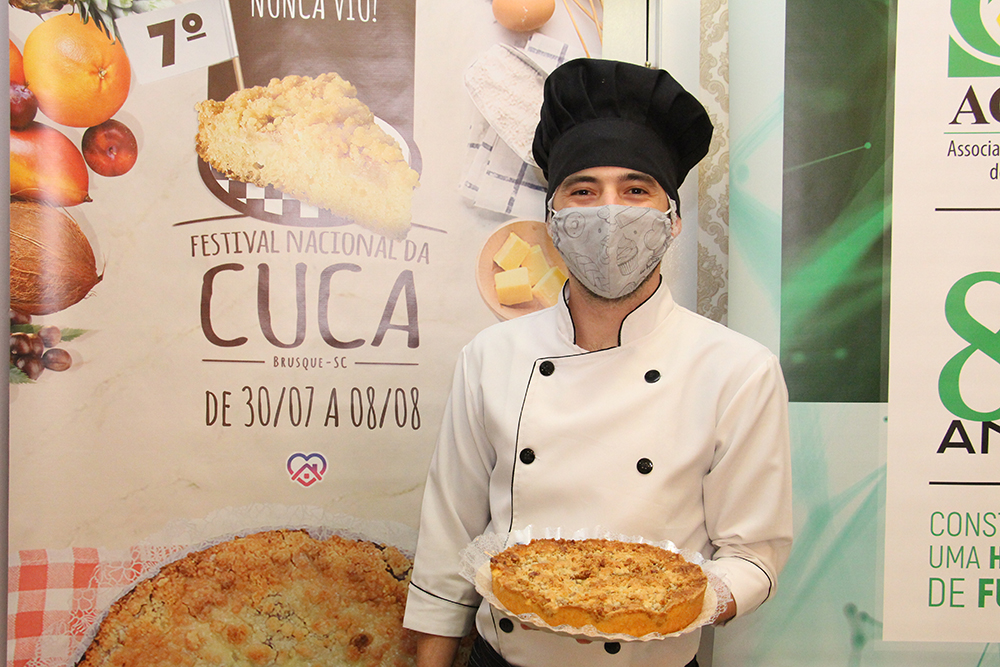 7º Festival Nacional da Cuca inicia em Brusque 7º Festival Nacional da Cuca inicia em Brusque