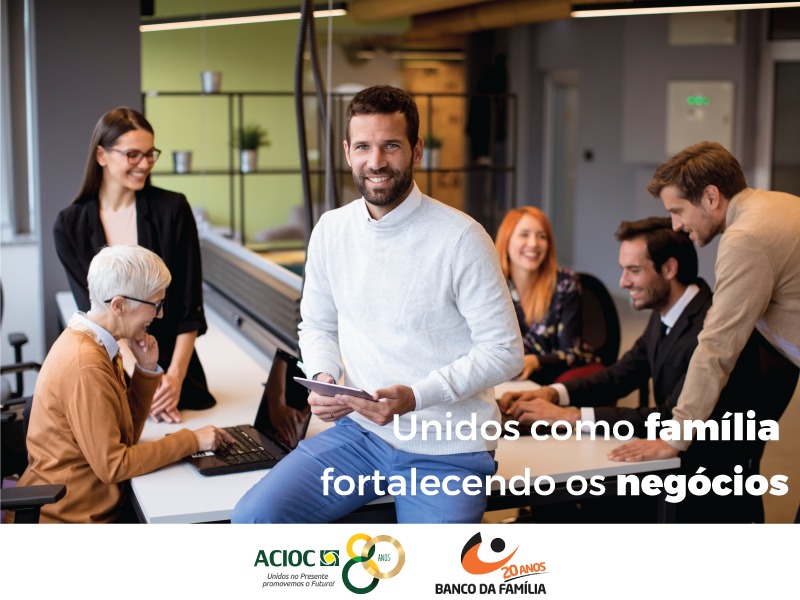 Acioc e Banco da Família firmam parceria para fomentar os negócios