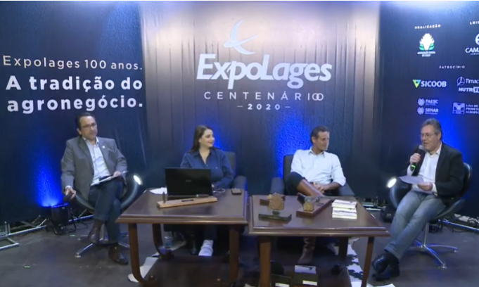 Abertura oficial da Expolages reúne presidentes da ACIL e Sindicato Rural em um bate papo descontraído Abertura oficial da Expolages reúne presidentes da ACIL e Sindicato Rural em um bate papo descontraído