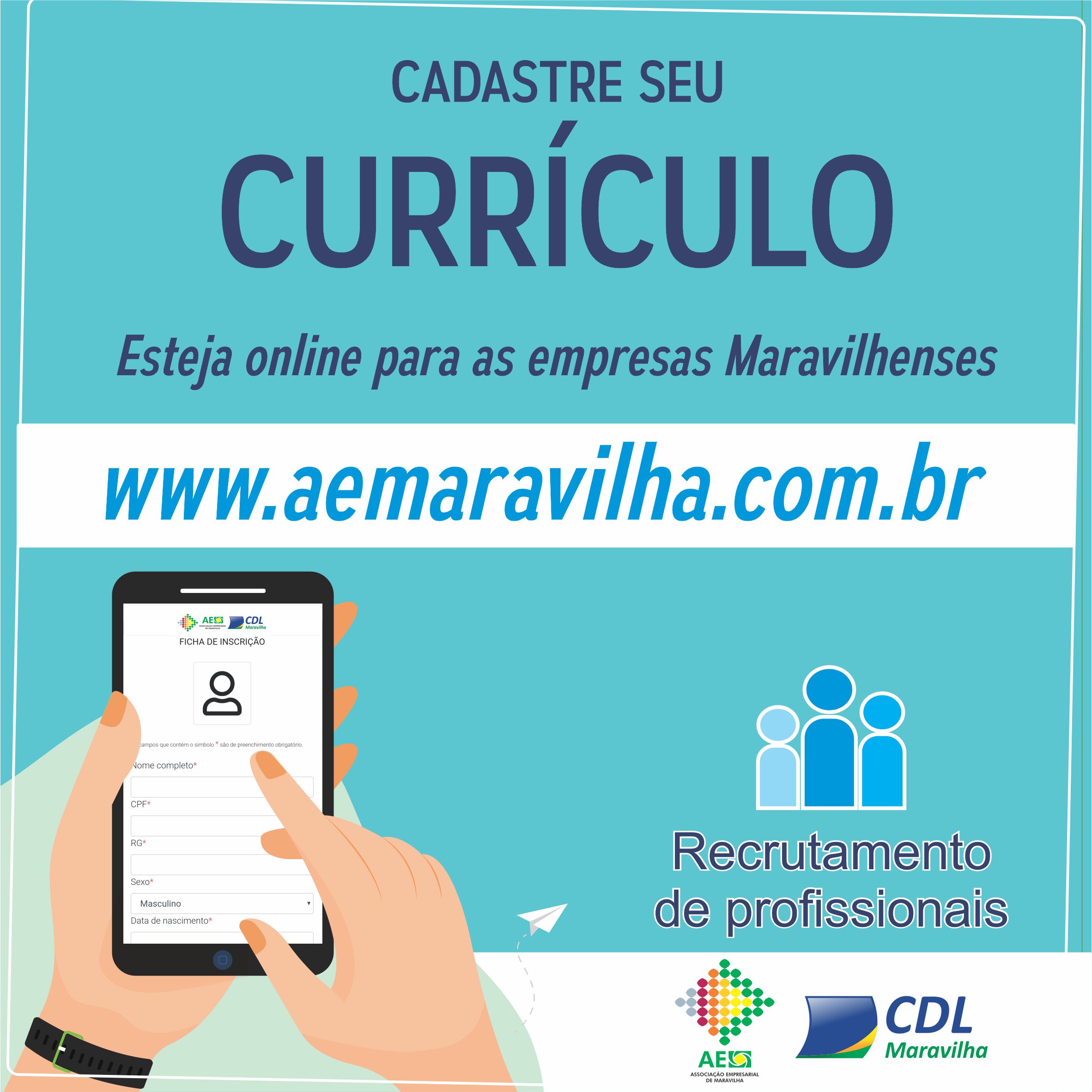 Recrutamentos de Profissionais online e gratuito é nova ferramenta da Associação Empresarial de Maravilha