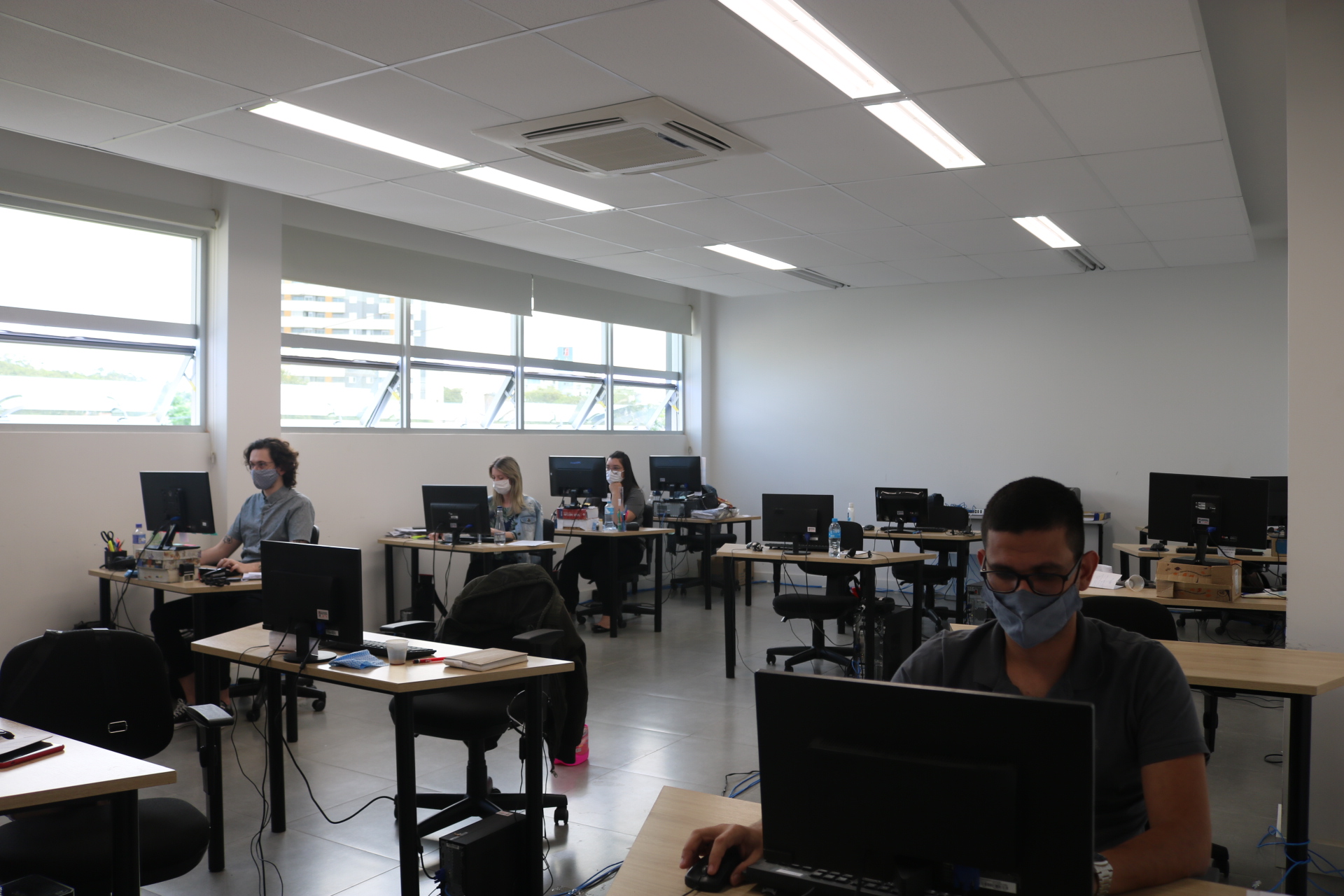 Espaço da Acic Criciúma para trabalho remoto auxilia empresas Espaço da Acic Criciúma para trabalho remoto auxilia empresas