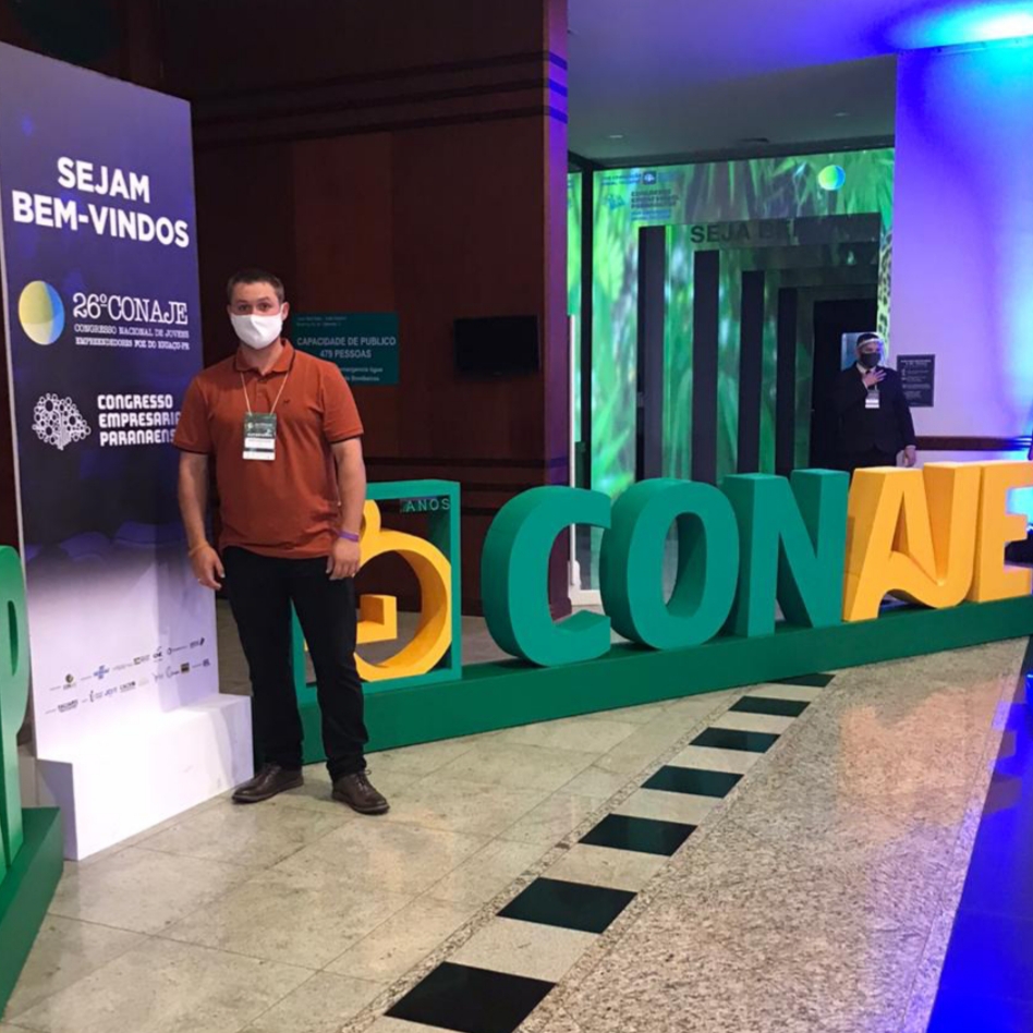 Empresário da ACIG Garuva participa do Congresso Nacional de Jovens Empreendedores Empresário da ACIG Garuva participa do Congresso Nacional de Jovens Empreendedores