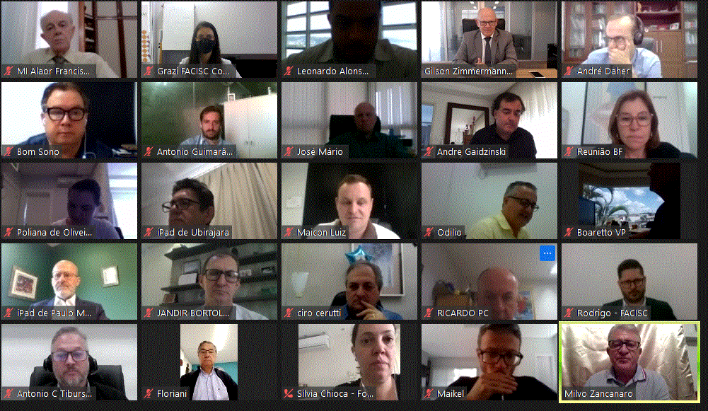 Facisc reuniu diretoria nesta terça