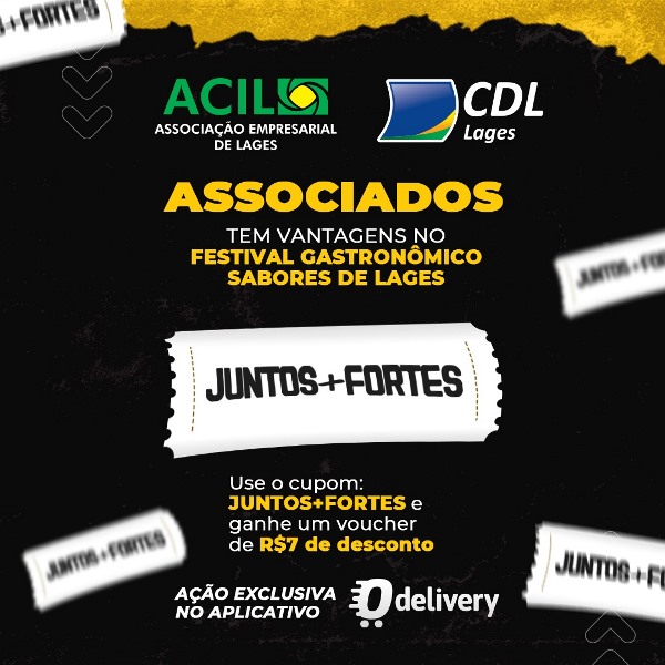 Associados da ACIL e CDL tem descontos nos pratos do Festival Gastronômico para pedidos feitos através do O Delivery