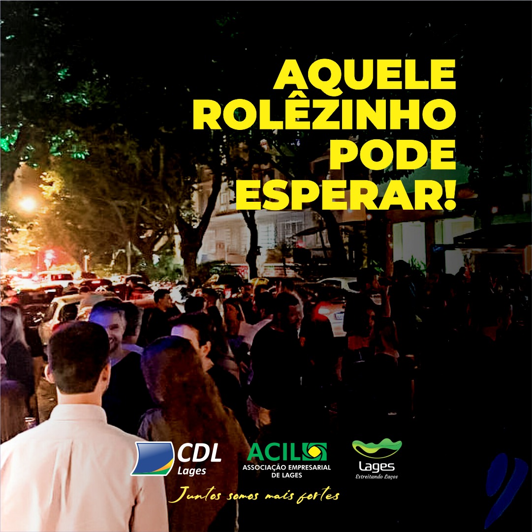 Em Lages, ACIL e CDL realizam campanha de conscientização sobre cuidados para evitar a propagação do novo coronavírus