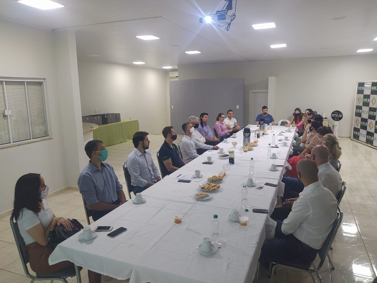 ACIOC Joaçaba realiza a primeira reunião presencial de 2021 ACIOC Joaçaba realiza a primeira reunião presencial de 2021