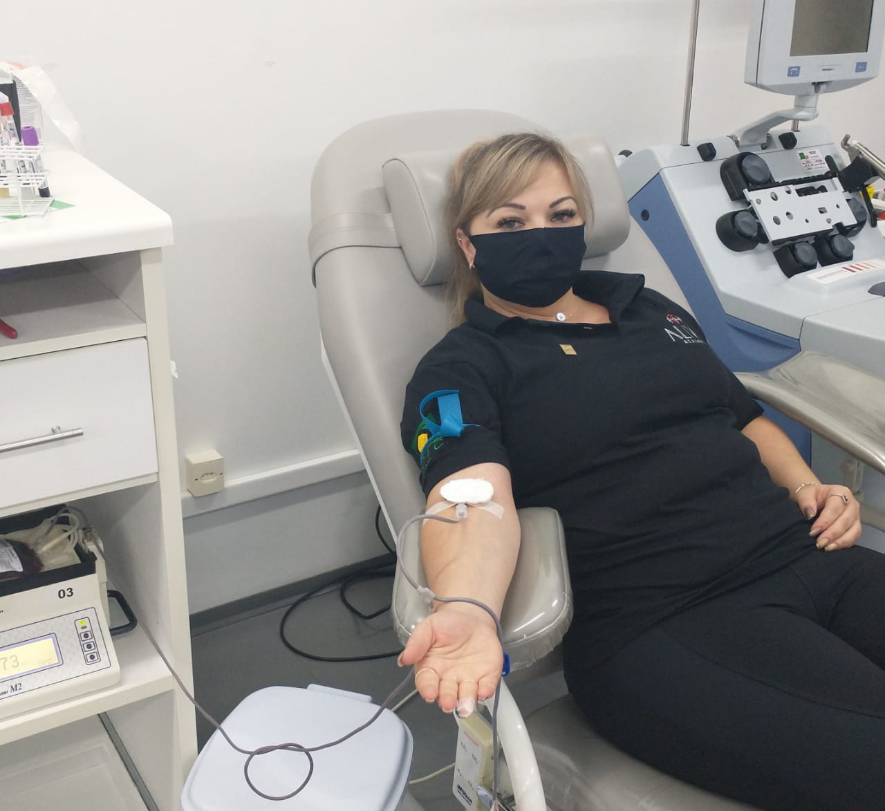 Núcleo de Academias da ACIC incentiva doação de sangue