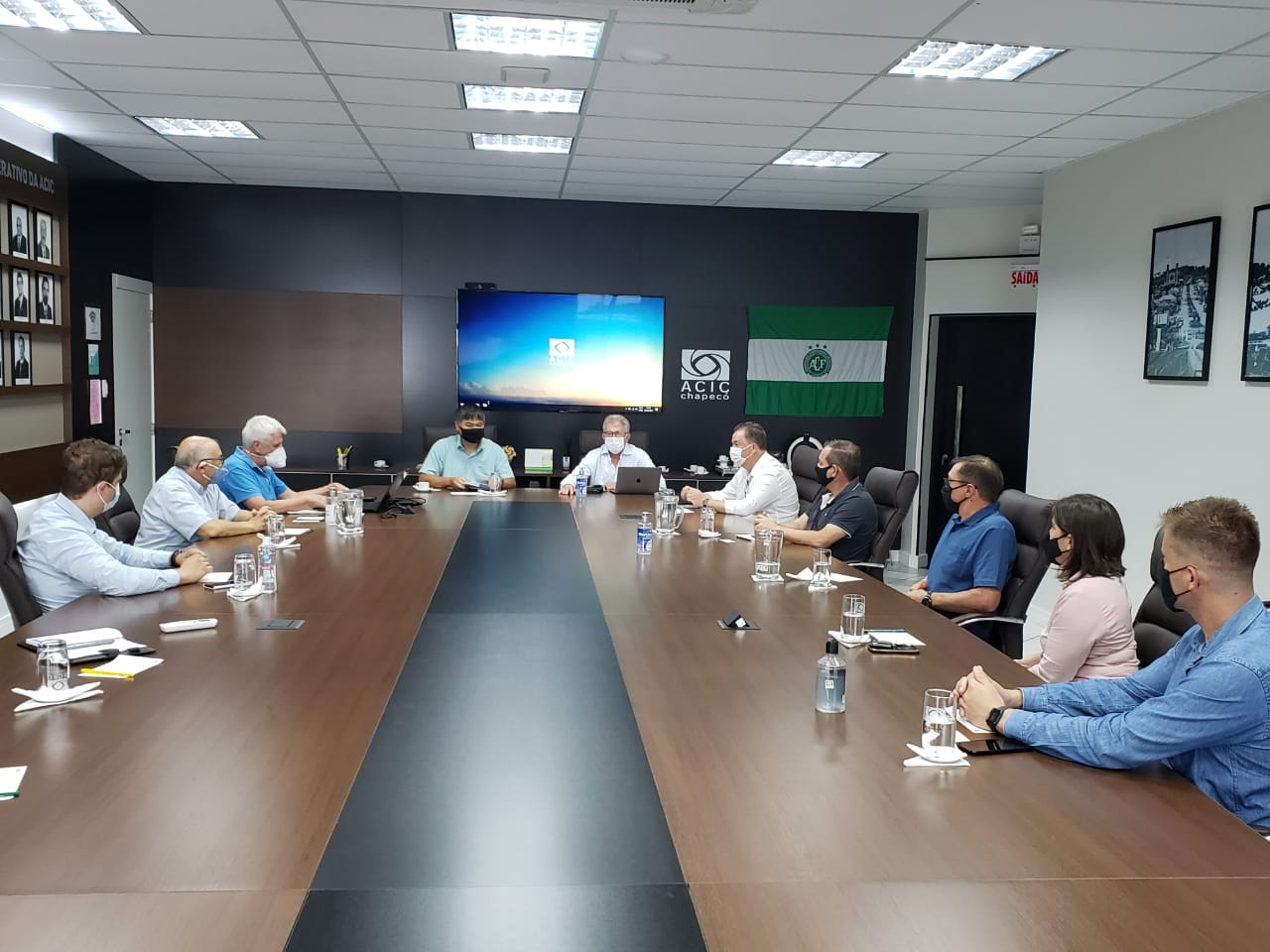 Vp Oeste e diretores da Facisc fazem roteiro de visitas na regional Vp Oeste e diretores da Facisc fazem roteiro de visitas na regional