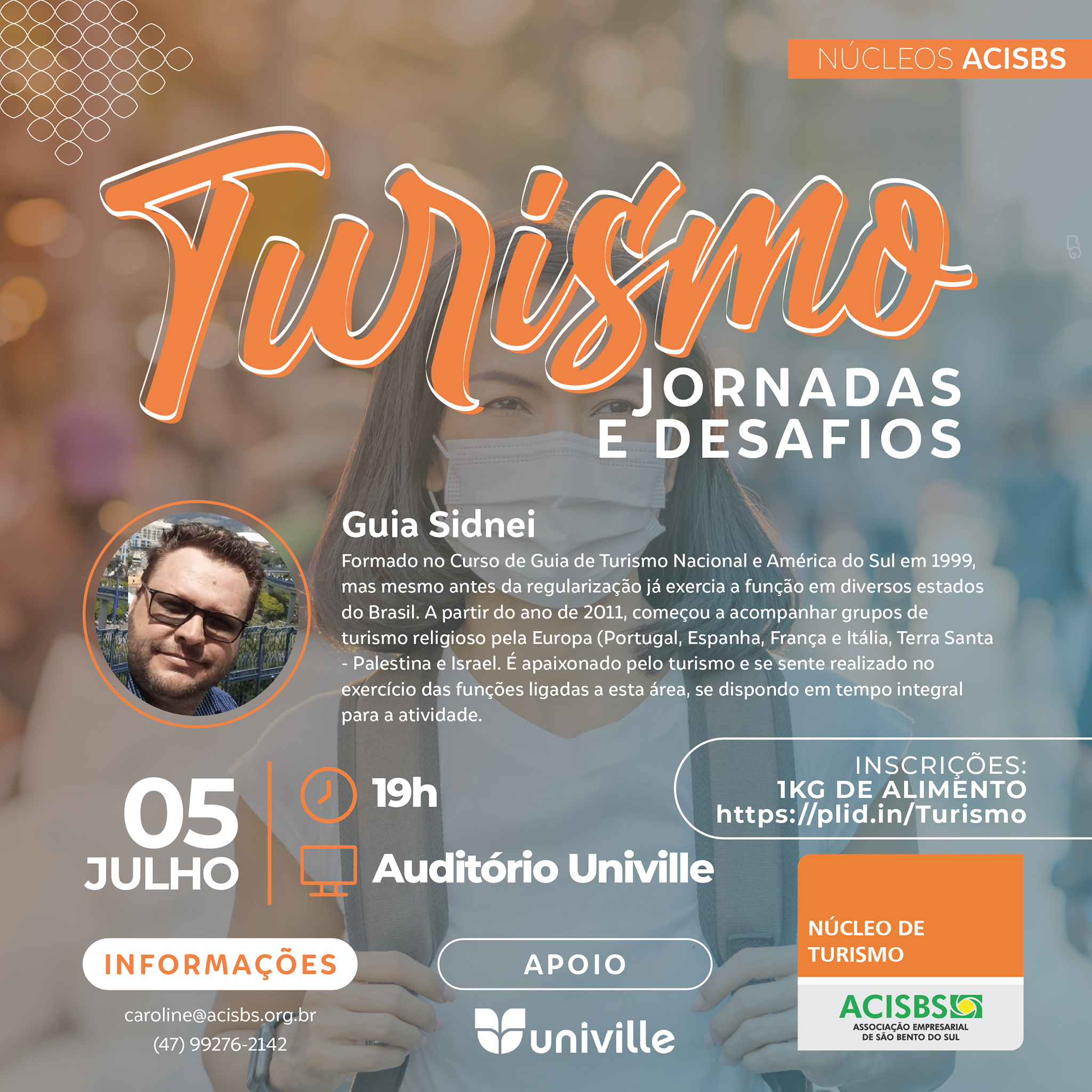 Núcleo de Turismo realiza bate-papo com guia de Gramado