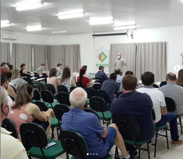 VP Extremo Oeste participa de reunia na Acisjo VP Extremo Oeste participa de reunia na Acisjo