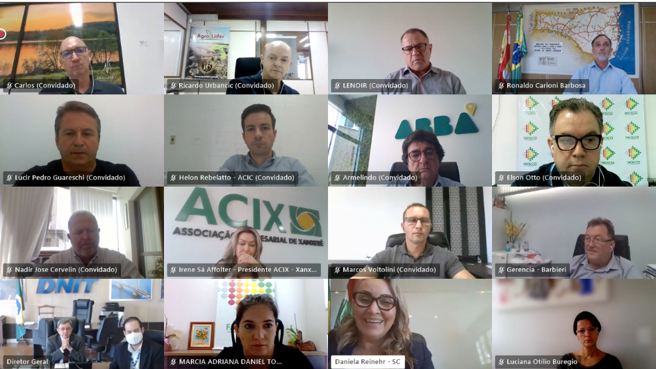 ACIC e entidades do oeste reforçam importância de obras de infraestrutura ACIC e entidades do oeste reforçam importância de obras de infraestrutura