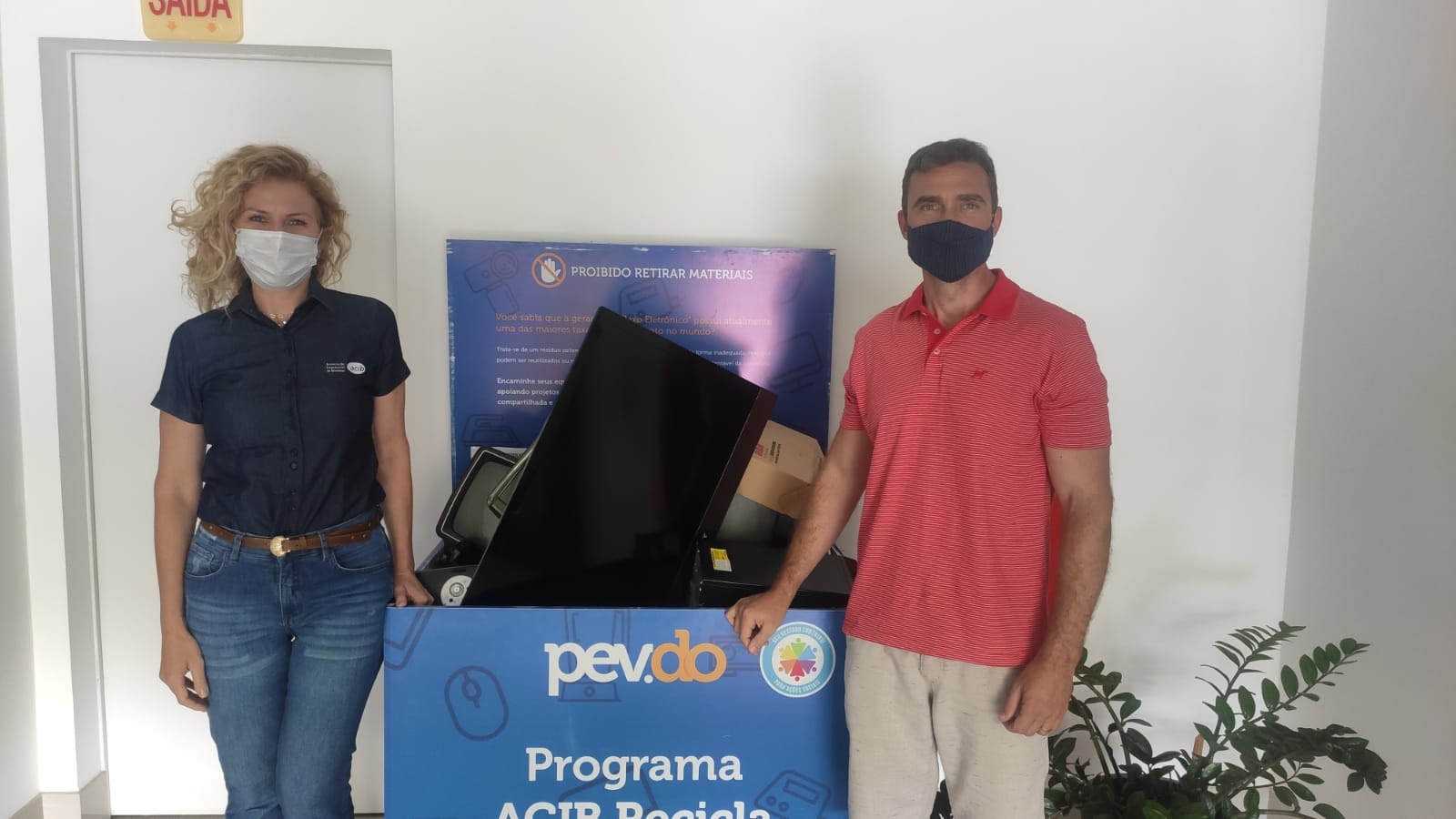 Programa Acib Recicla chega a 5 toneladas de resíduos eletrônicos recolhidos Programa Acib Recicla chega a 5 toneladas de resíduos eletrônicos recolhidos