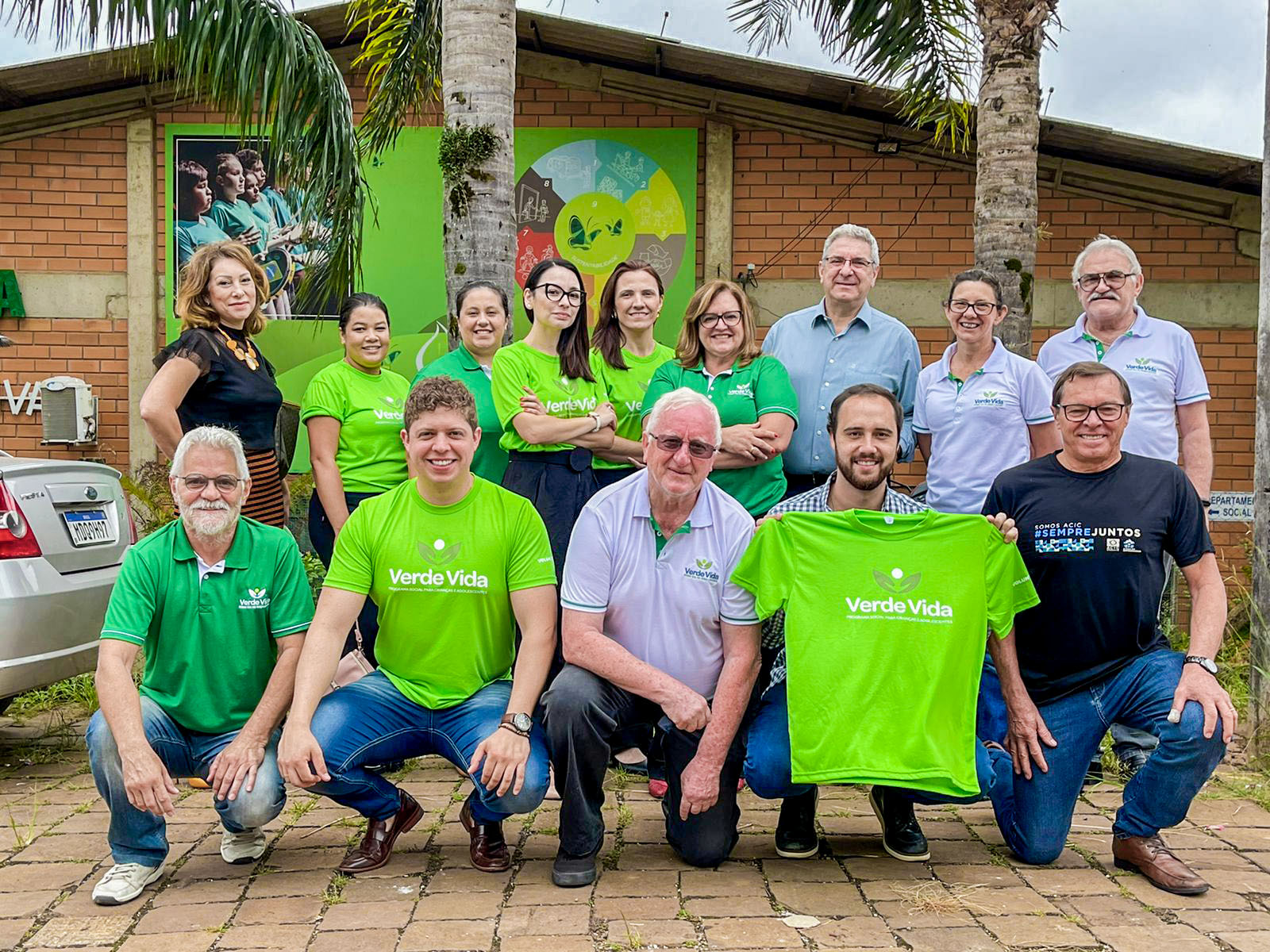 Nova marca do Verde Vida reforça trabalho social e educativo em Chapecó Nova marca do Verde Vida reforça trabalho social e educativo em Chapecó