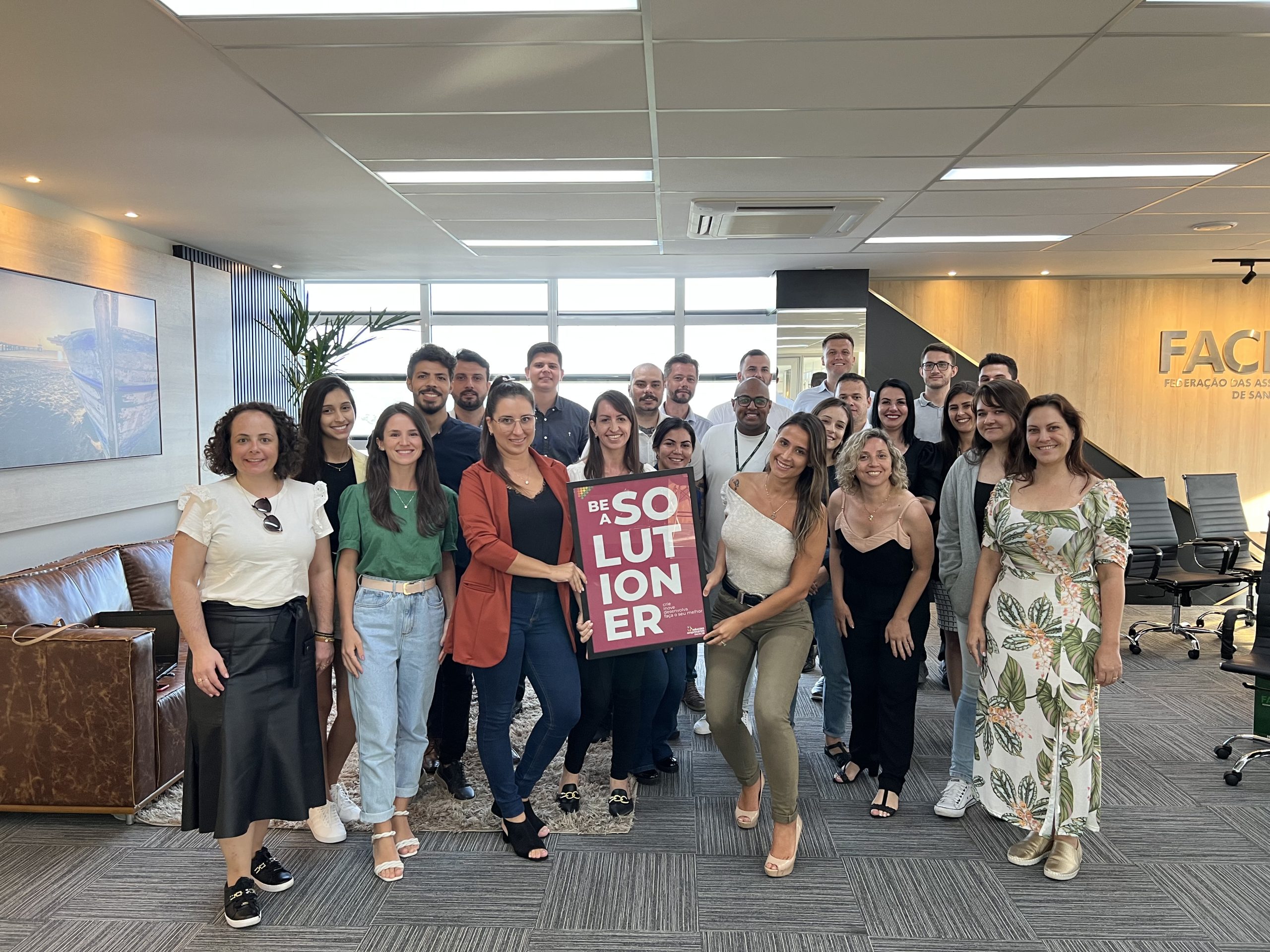 Associações participam do primeiro Dia das Soluções na sede da Facisc