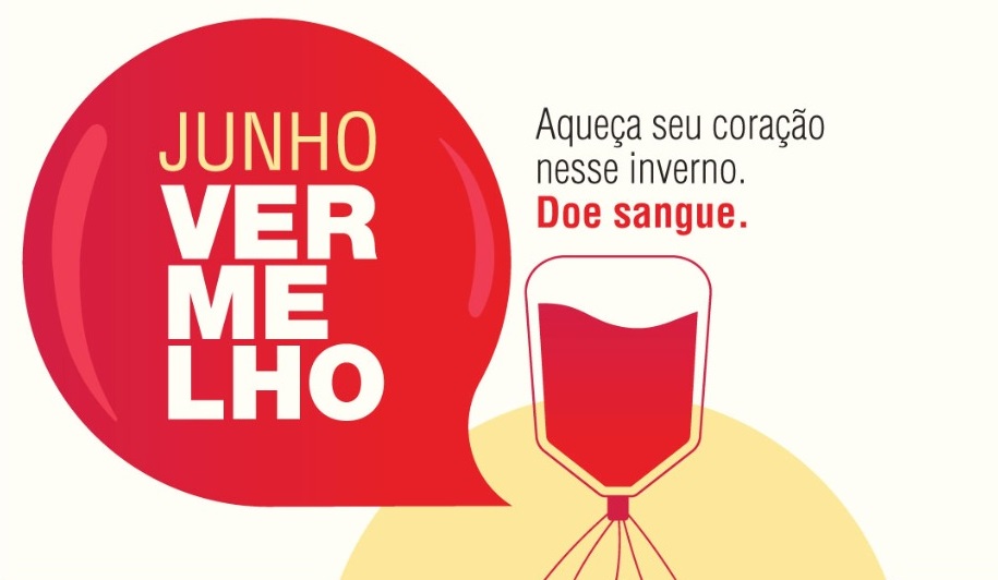 Junho Vermelho: Acic incentiva a doação de sangue