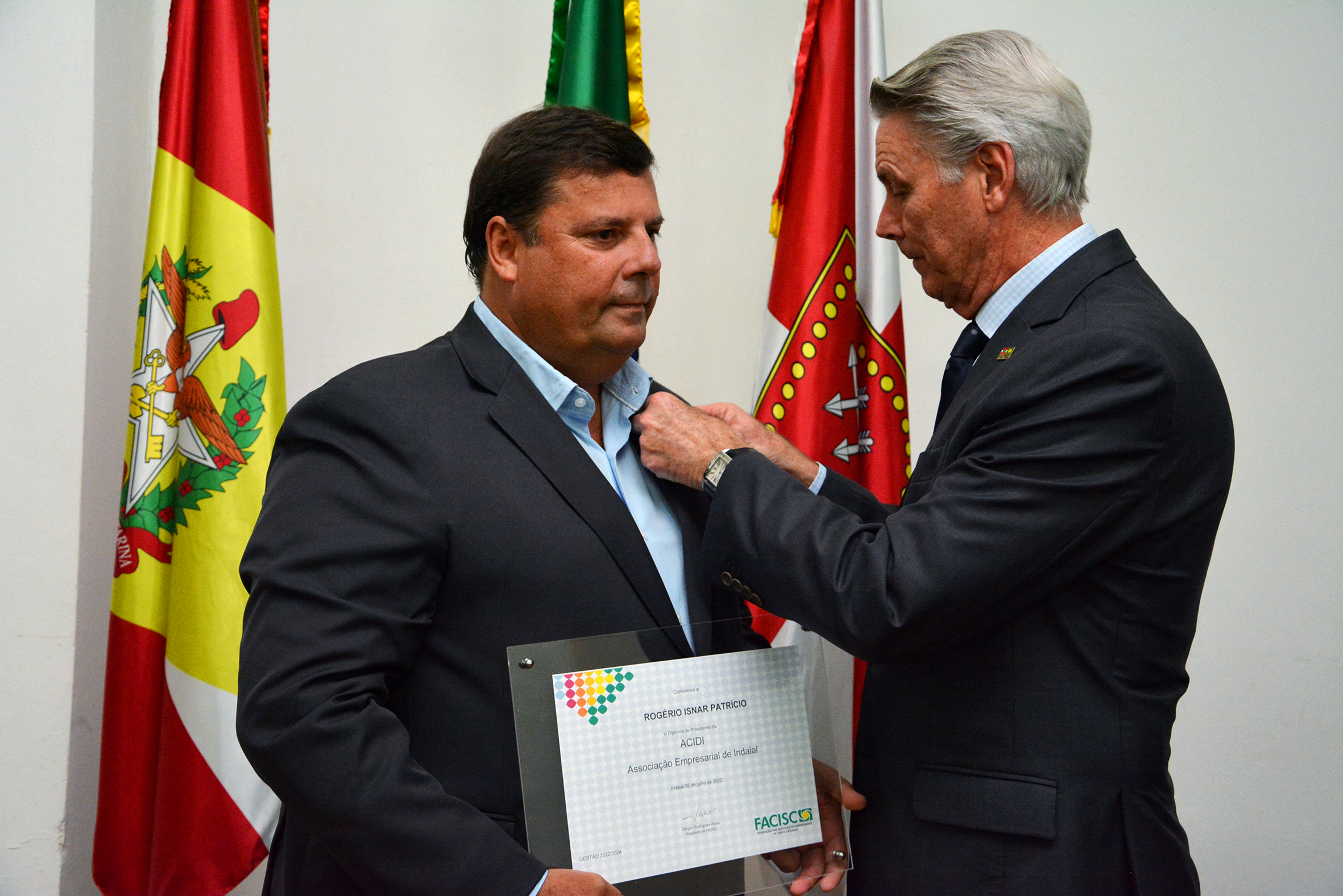 Em Indaial, ACIDI dá posse a nova diretoria