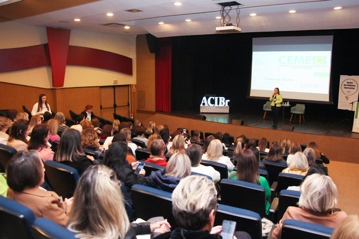 Núcleo das Mulheres Empresárias da ACIBr sedia evento estadual de empreendedoras