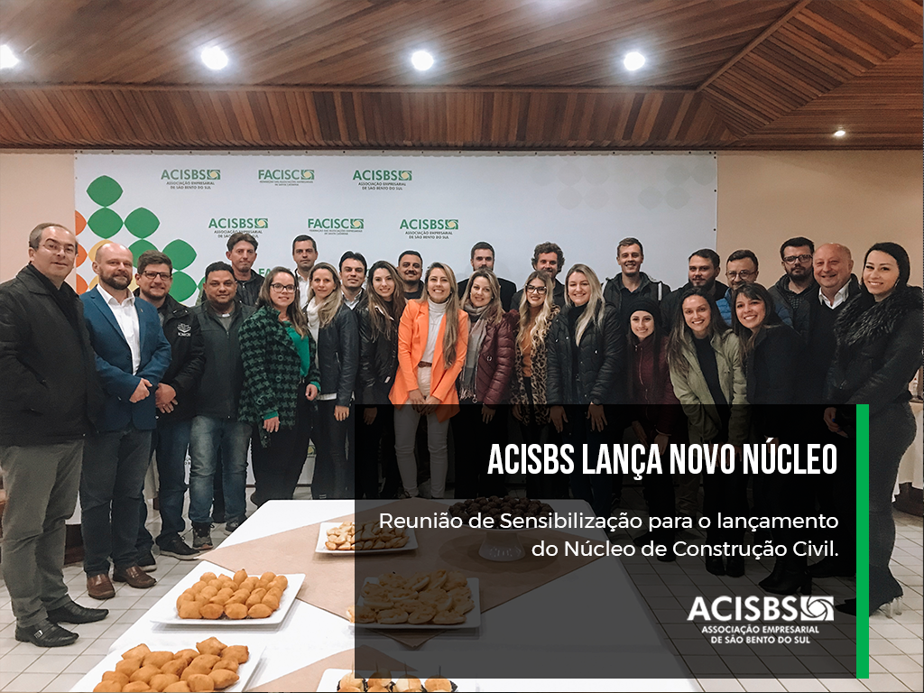 Acisbs lança novo núcleo de construção civil