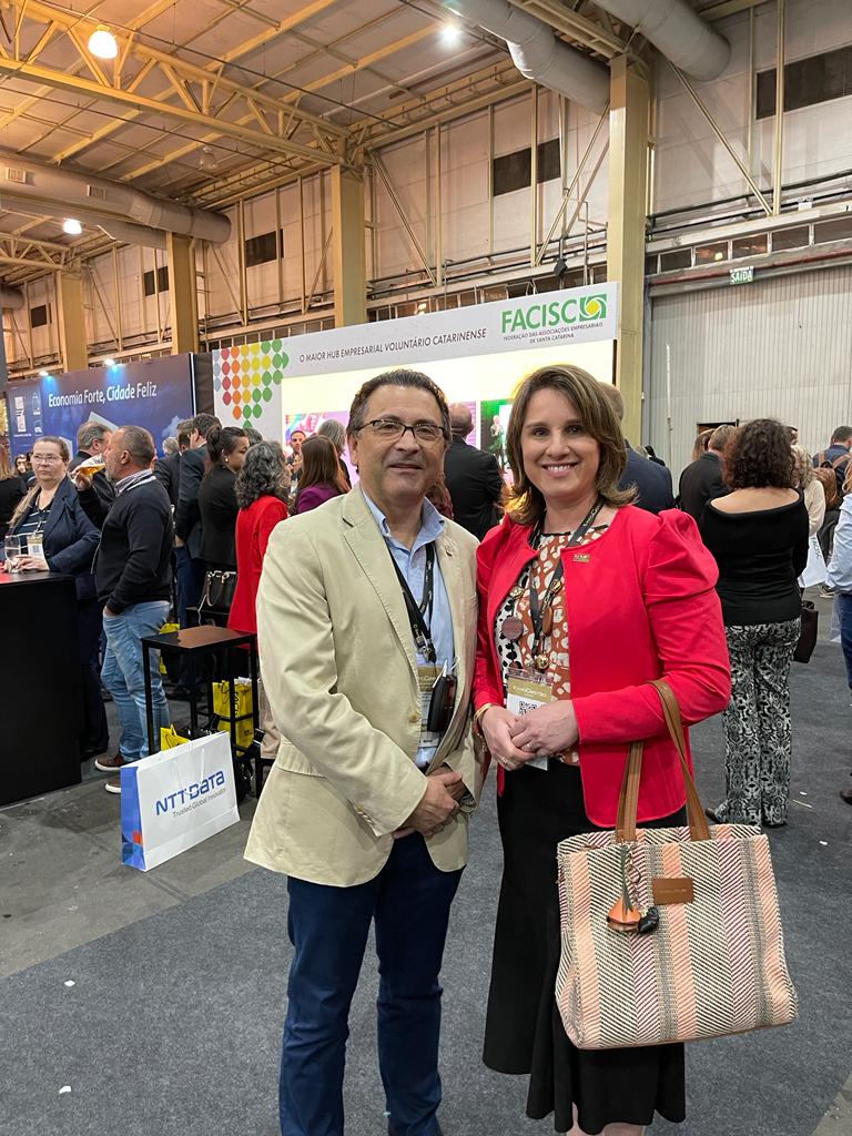 Diretores da ACIL participam da abertura da 20ª edição da Expogestão em Joinville
