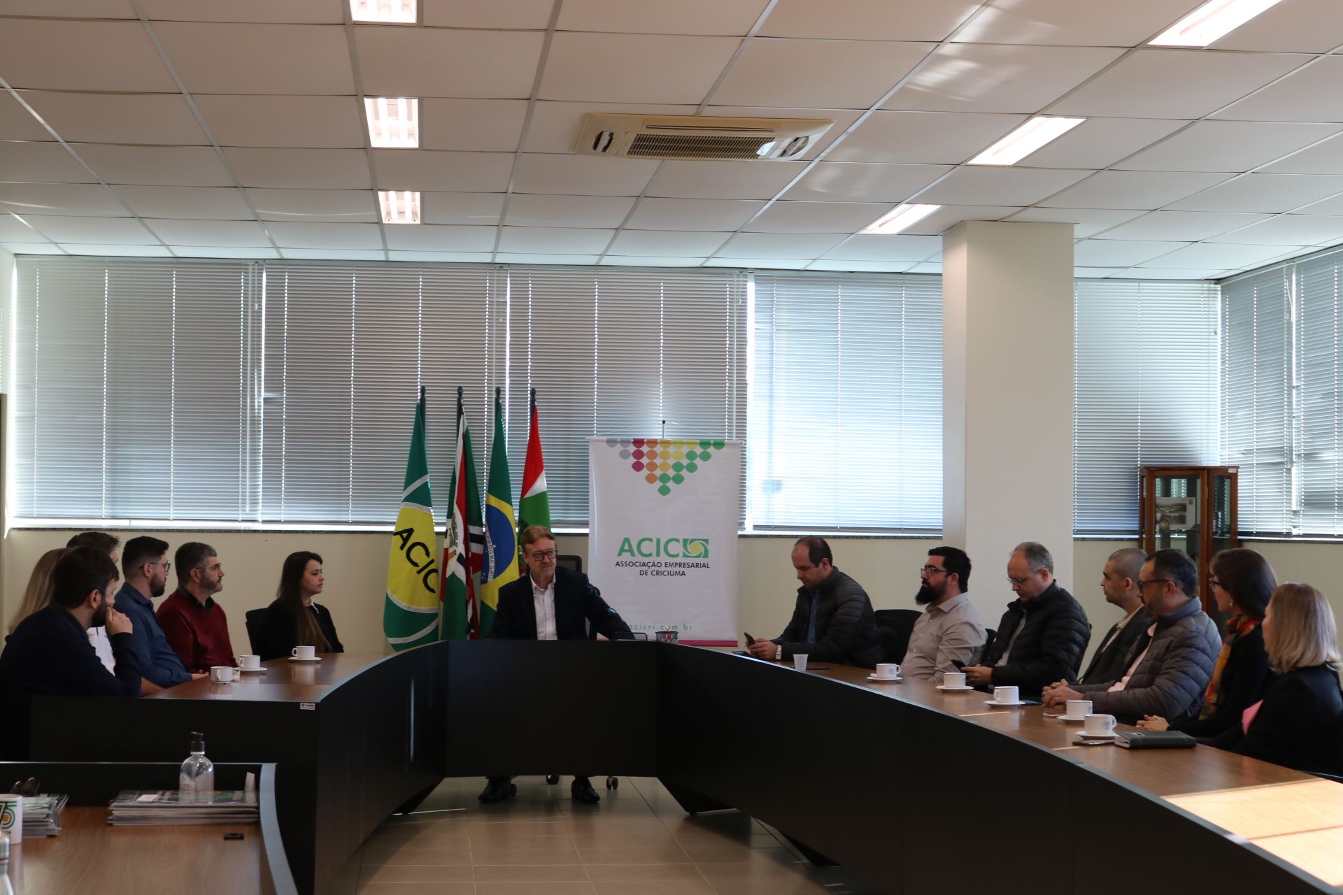 Acic Criciúma recebe associados para manhã de debate sobre demandas da classe empresarial