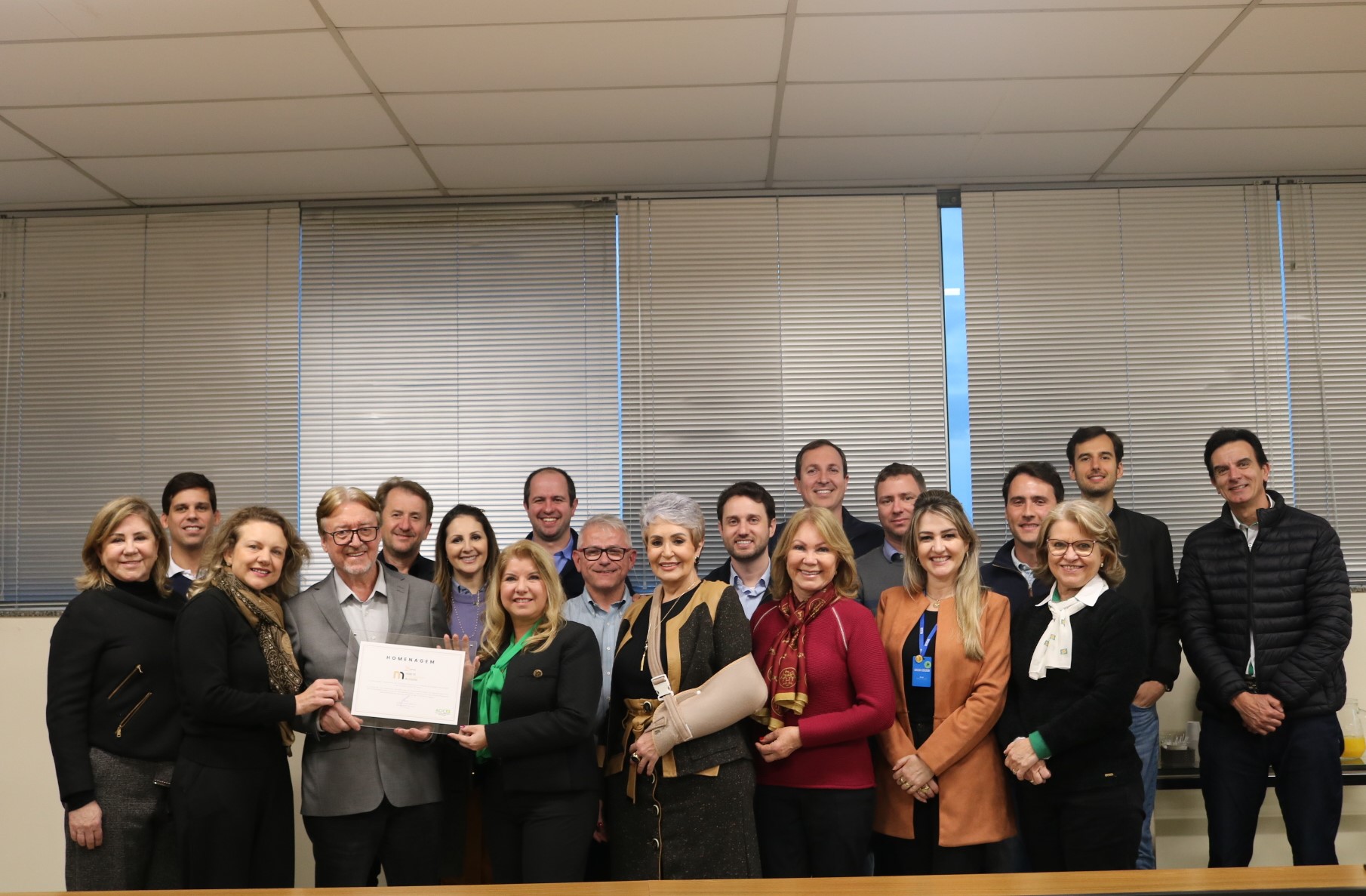 Em Criciúma, Núcleo da Mulher Empresária é homenageado pela Acic