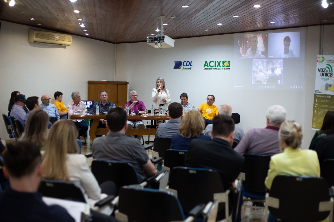 Xanxerê recebe Reunião Plenária da Regional Oeste da FACISC
