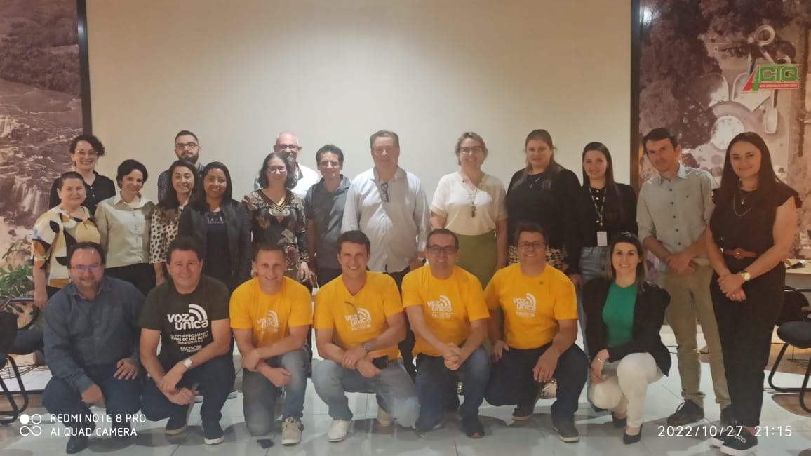 Lei orçamentária e análise política pautam reunião plenária da Facisc no Noroeste