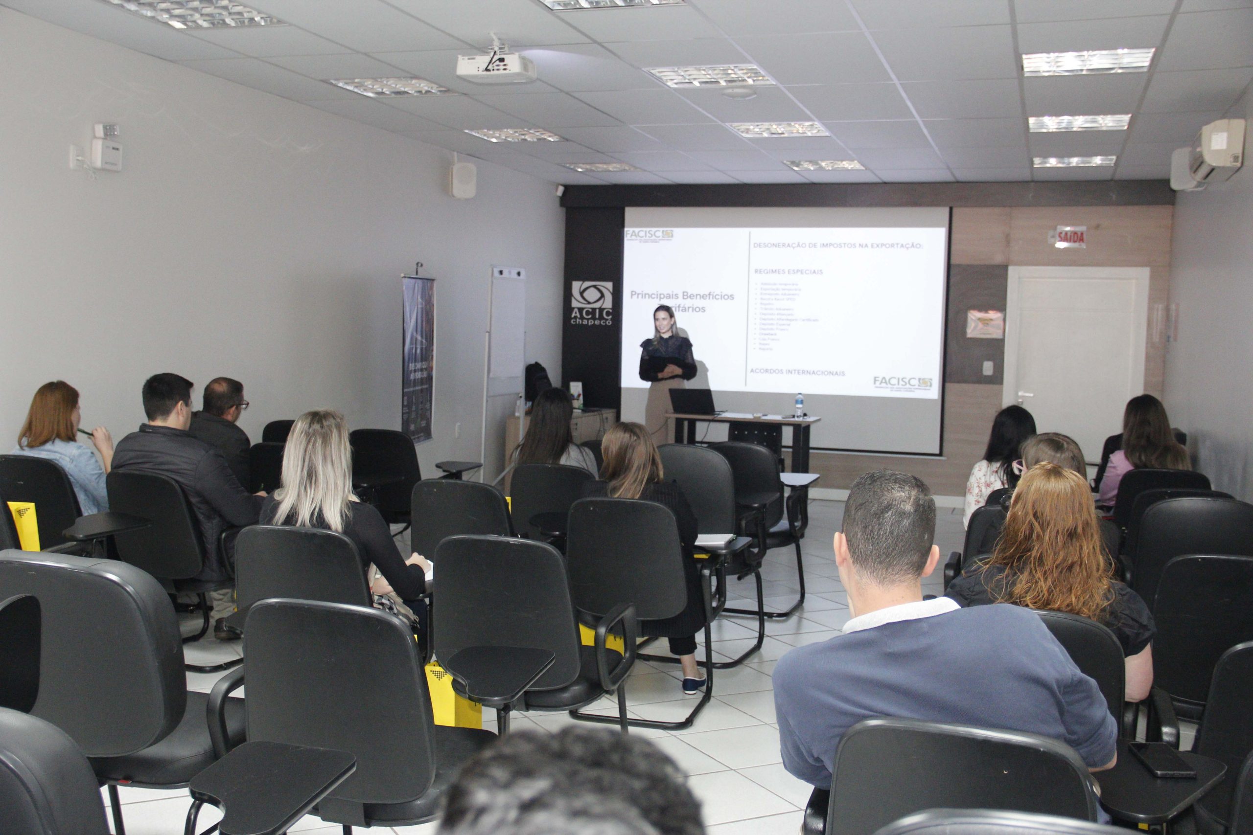 Em Chapecó, palestra aborda benefícios tarifários em operações internacionais Em Chapecó, palestra aborda benefícios tarifários em operações internacionais