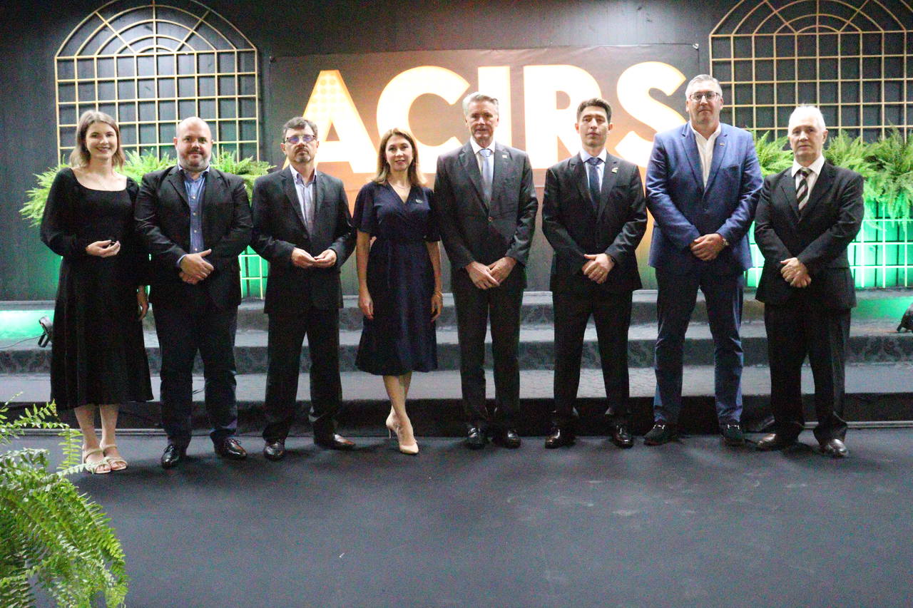 Nova diretoria da Acirs foi empossada Nova diretoria da Acirs foi empossada