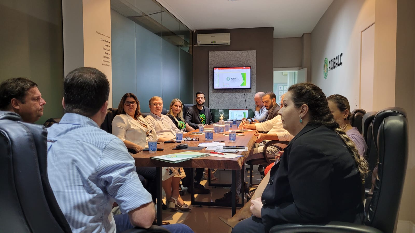 ACIBALC sedia reunião plenária da FACISC ACIBALC sedia reunião plenária da FACISC