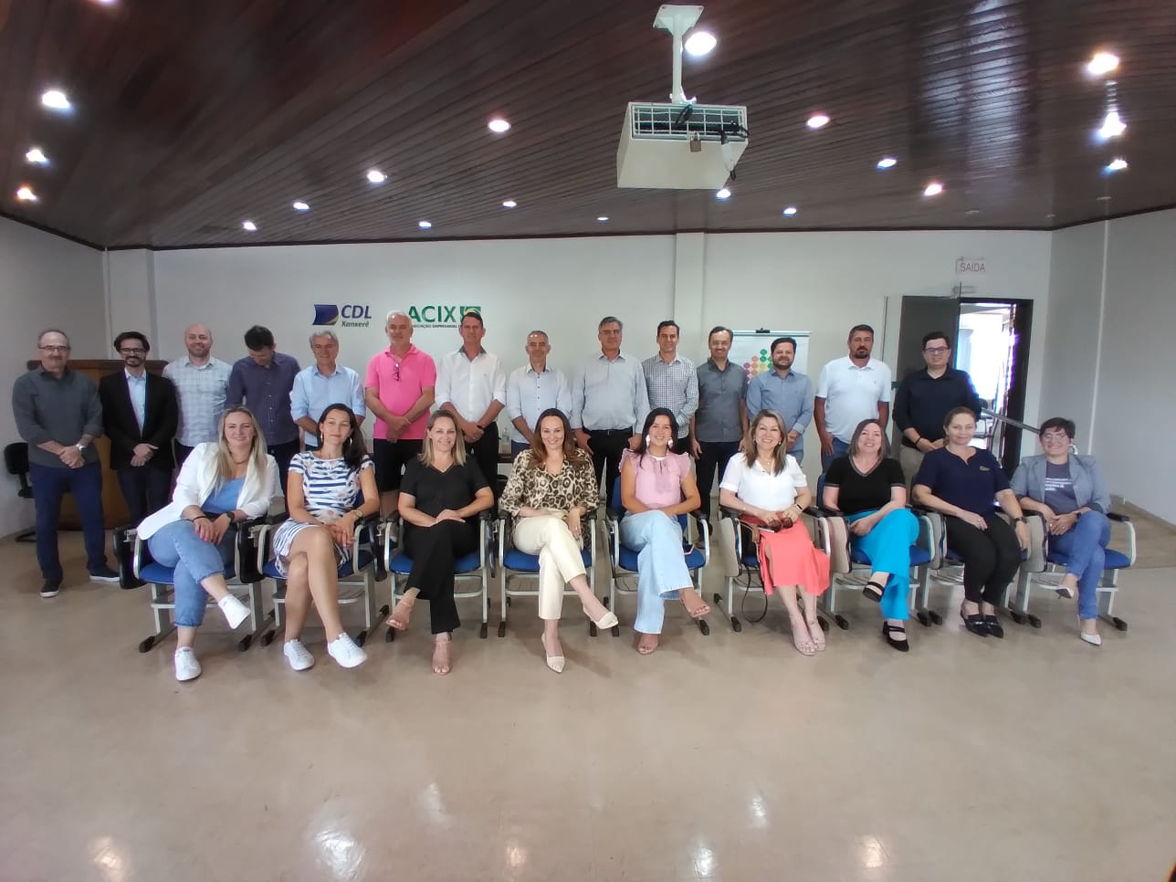 ACIX recebe representantes da Associação empresarial de Itapiranga