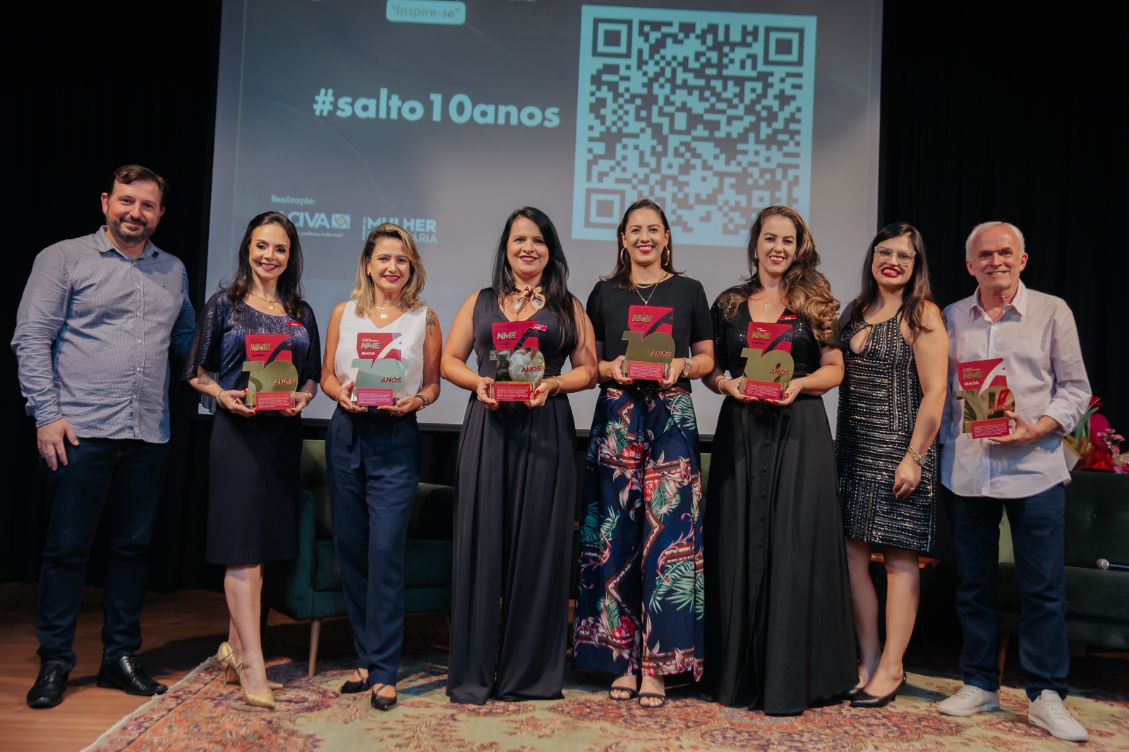 Evento do Núcleo da Mulher da ACIVA lota auditório para comemorar o Dia da Mulher Evento do Núcleo da Mulher da ACIVA lota auditório para comemorar o Dia da Mulher