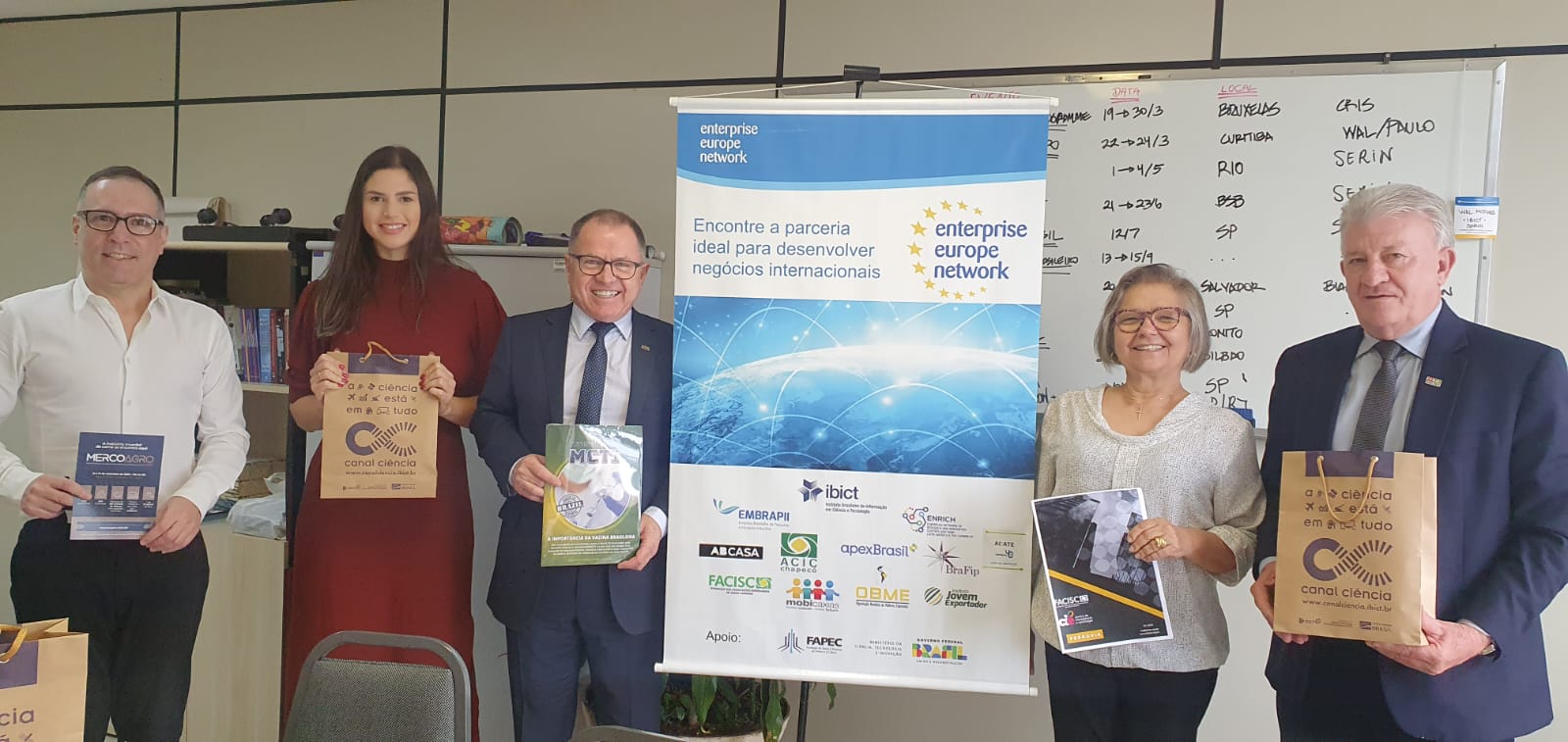 Parceria reforça venda de produtos catarinenses para mercado europeu Parceria reforça venda de produtos catarinenses para mercado europeu