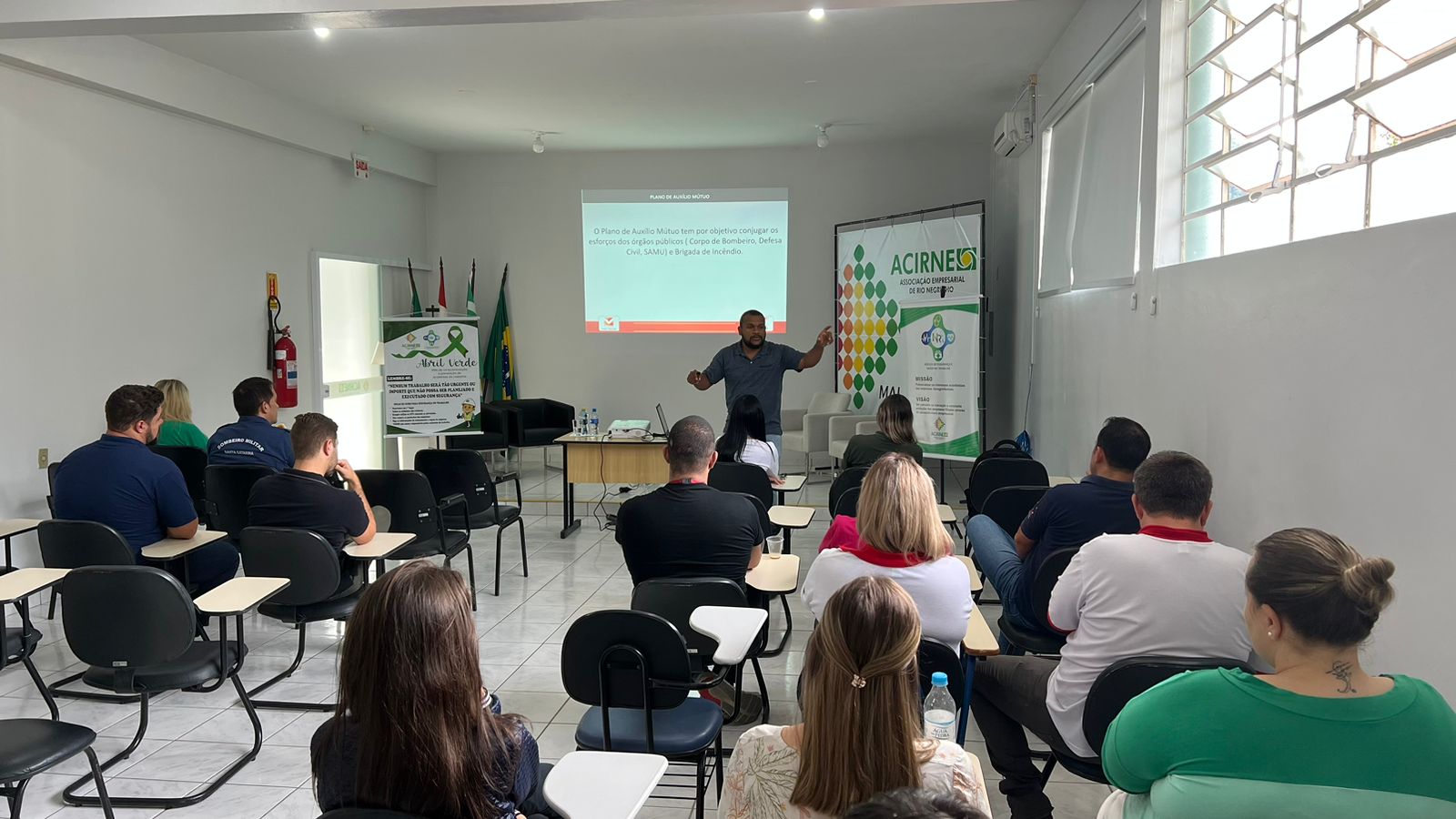 Núcleo de Segurança aborda sobre Programa de Auxílio Mútuo Núcleo de Segurança aborda sobre Programa de Auxílio Mútuo