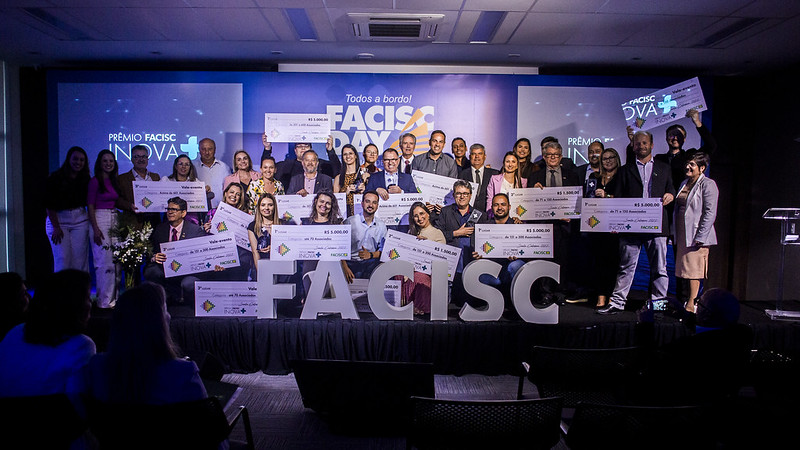 Segunda edição do Prêmio FACISC InovA+ tem recorde de inscritos Segunda edição do Prêmio FACISC InovA+ tem recorde de inscritos