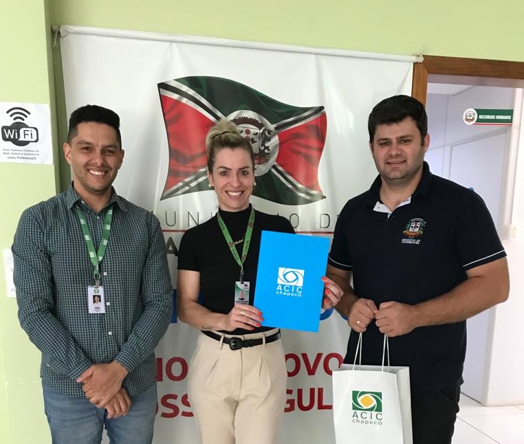 Prefeitura de Caxambu do Sul adere à solução oferecida pela ACIC Chapecó