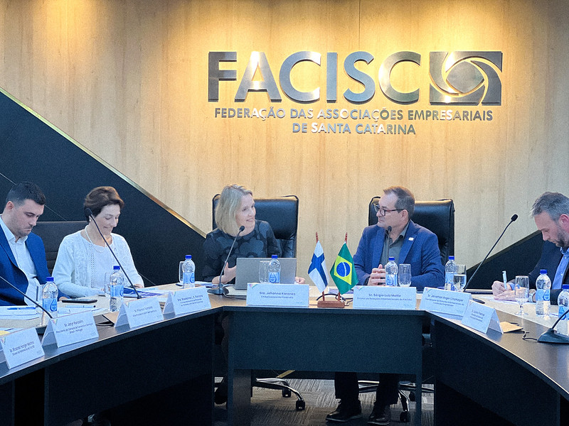 Finlândia e Santa Catarina iniciam processo de parceria para abertura de mercado