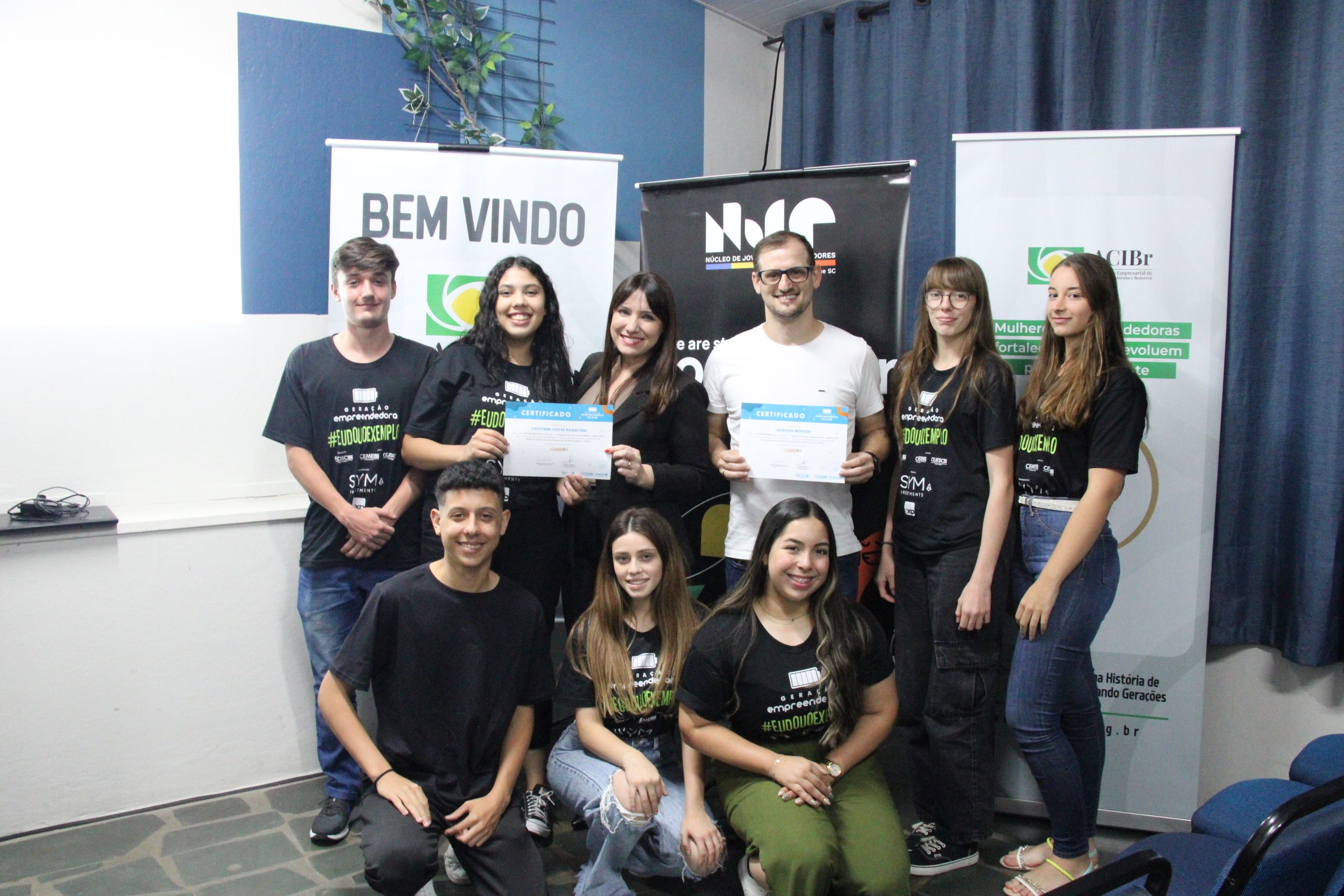 Geração Empreendedora forma segunda turma do projeto em Brusque