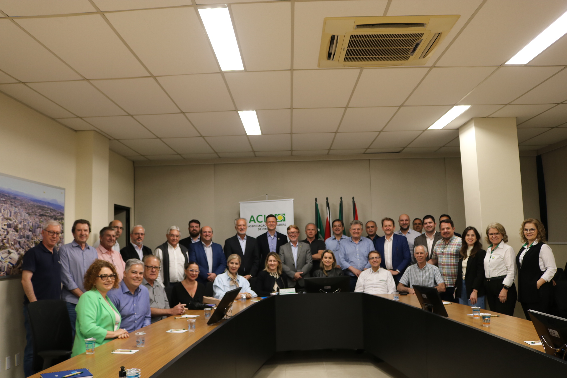 Diretoria da Acic Criciúma recebe secretário Cleverson Siewert