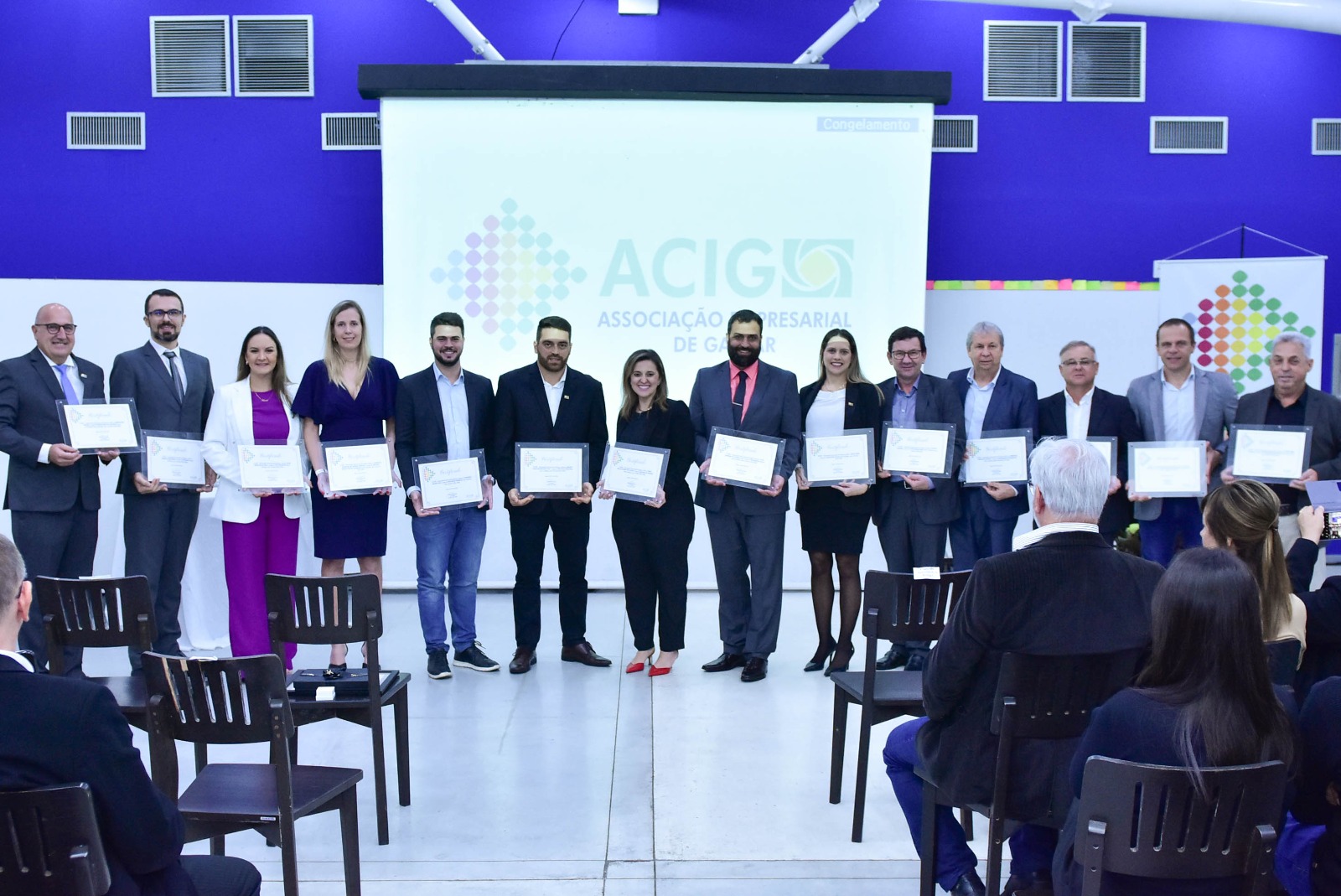 Lideranças empresariais e políticas prestigiam posse da nova diretoria da Associação Empresarial de Gaspar